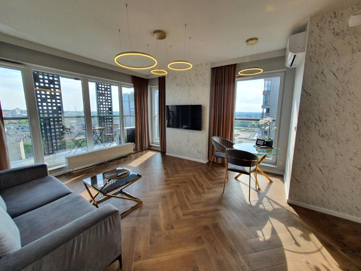 15 Pietro Sokolska 30 Towers Apartments - New - Lux - Parking - Sauna - Gym- And The Best View In Катовице Екстериор снимка
